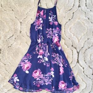 Francesca’s Blue Rain💧flawless navy blue & pink👗